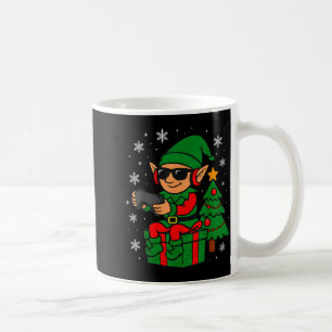 Christmas Gamer Retro Elf Funny Xmas Gaming Boys K Coffee Mug