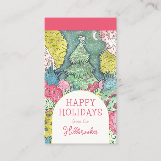 Christmas Garden DIY Gift Tags Pack (Back)