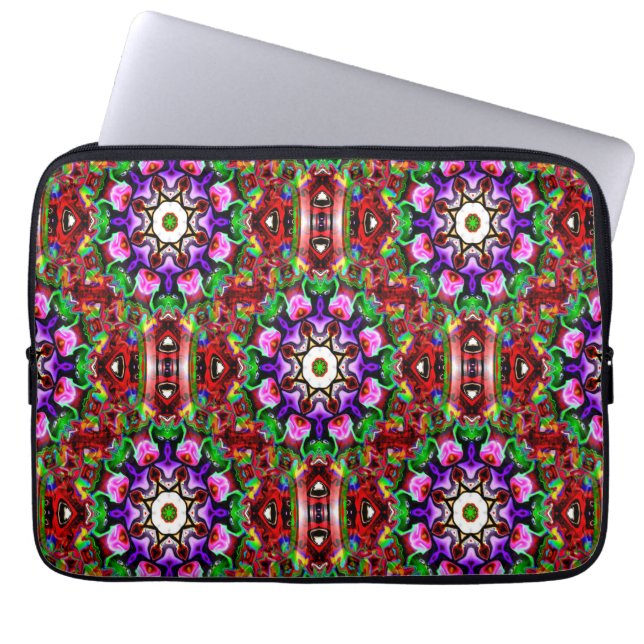 Christmas Garden.... Laptop Sleeve (Front)