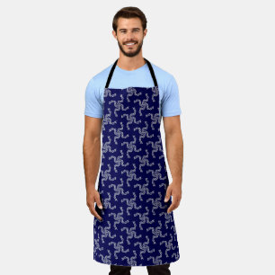 Christmas Garland Blue, Christmas Decoration, Xmas Apron
