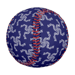 Christmas Garland Blue, Christmas Decoration, Xmas Baseball