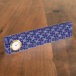Christmas Garland Blue, Christmas Decoration, Xmas Nameplate