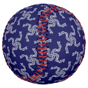 Christmas Garland Blue, Christmas Decoration, Xmas Softball