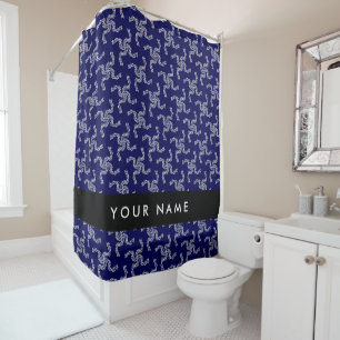 Christmas Garland, Blue, Your name, Personalize