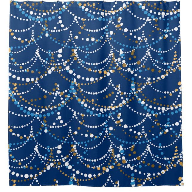 Christmas garland: festive seamless pattern (Front)