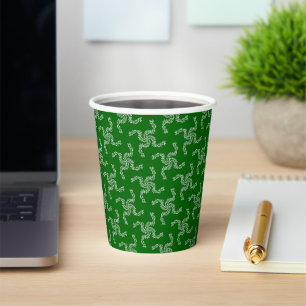 Christmas Garland Green, Christmas Decoration Paper Cups