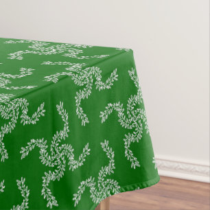 Christmas Garland Green, Christmas Decoration Tablecloth