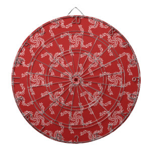 Christmas Garland Red, Christmas Decoration, Xmas Dartboard