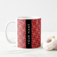 Christmas Garland, Red, Your name, Personalize