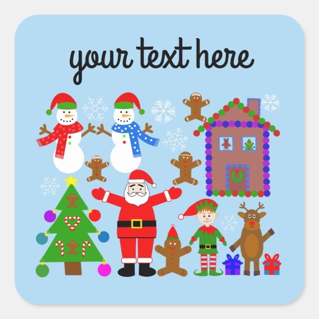 Christmas Gathering #2 Stickers (Front)