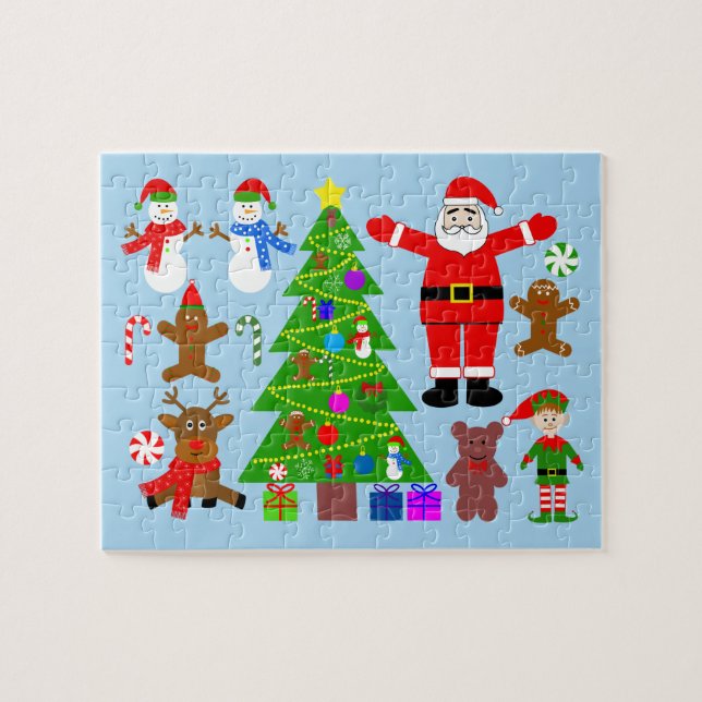 Christmas Gathering #3 Jigsaw Puzzle (Horizontal)