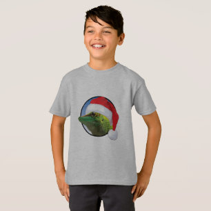 Christmas Gecko - Kids' Basic T-Shirt