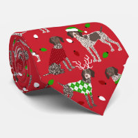 Christmas German Shorthaired Pointer