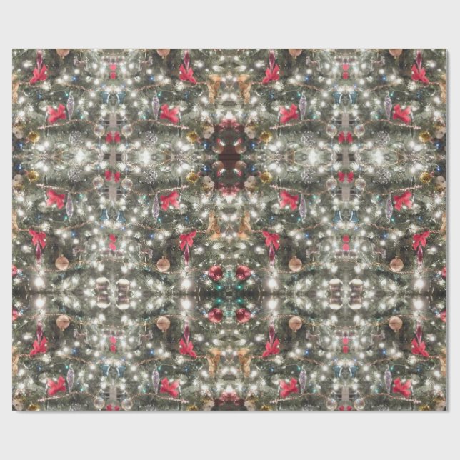 Christmas Ghost Wrapping Paper (Flat)