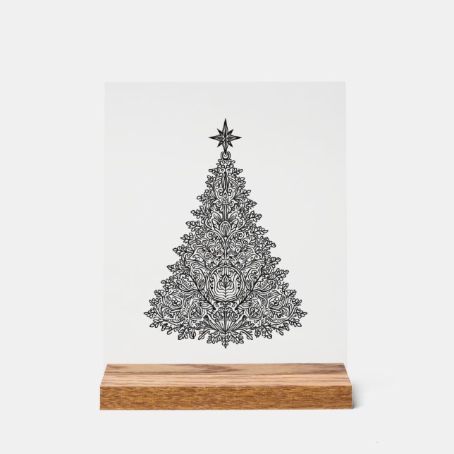 Christmas Gift Acrylic Sign (Front)