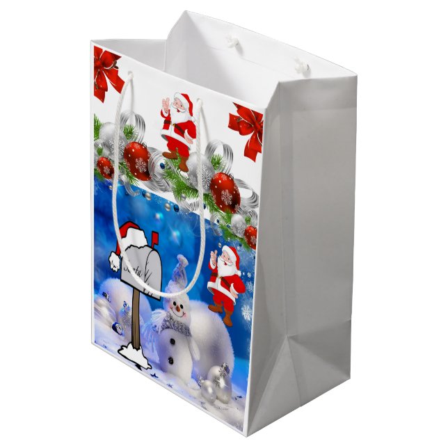 Christmas Gift Bags (Back Angled)