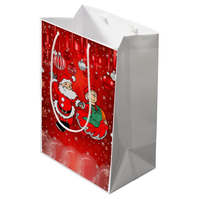 Christmas Gift Bags (Back Angled)