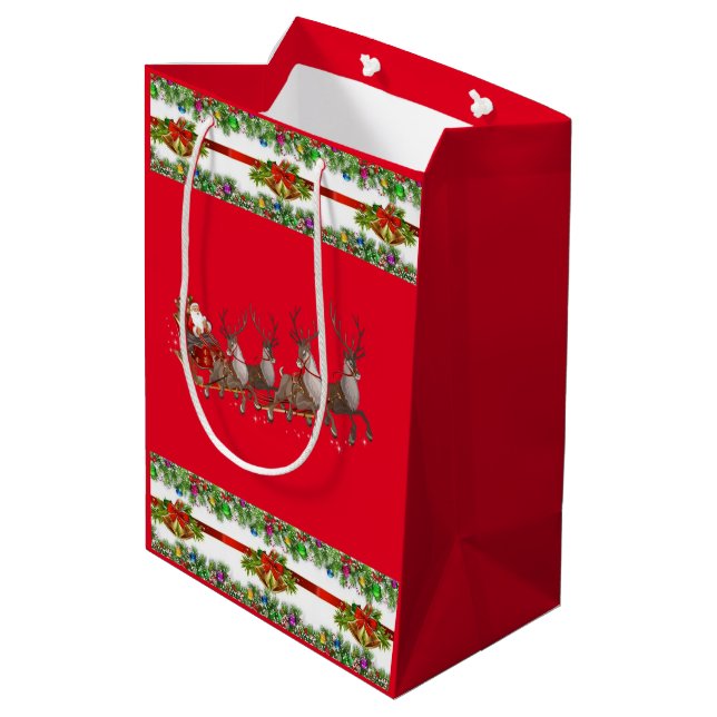 Christmas Gift Bags (Back Angled)