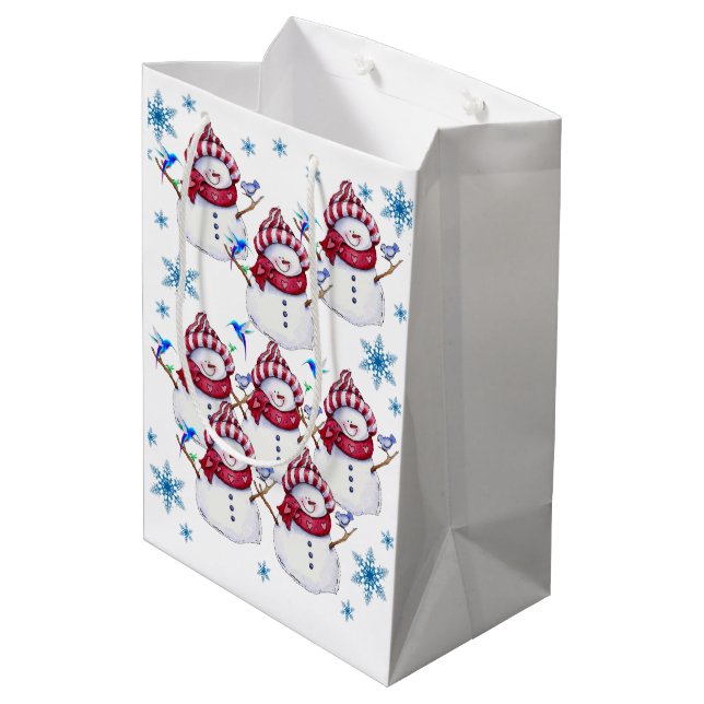 Christmas Gift Bags (Back Angled)