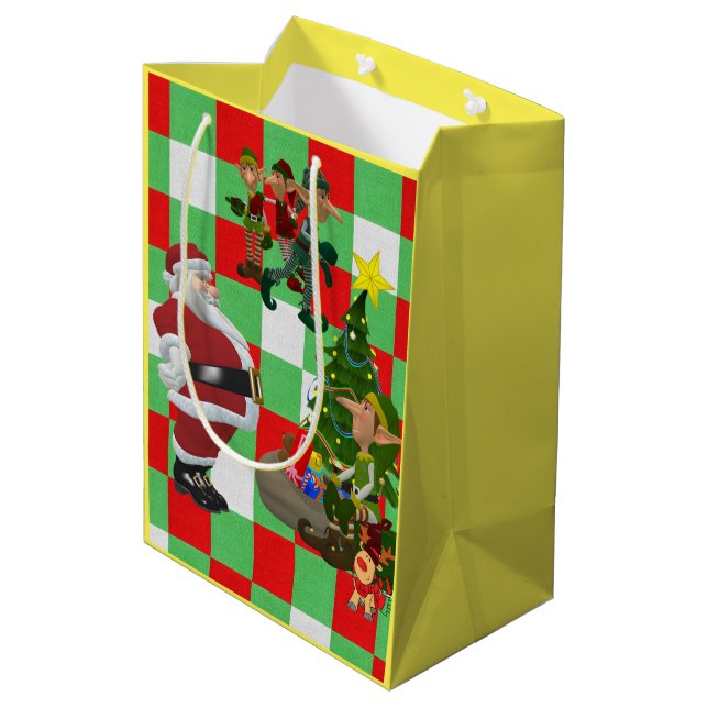Christmas Gift Bags (Back Angled)
