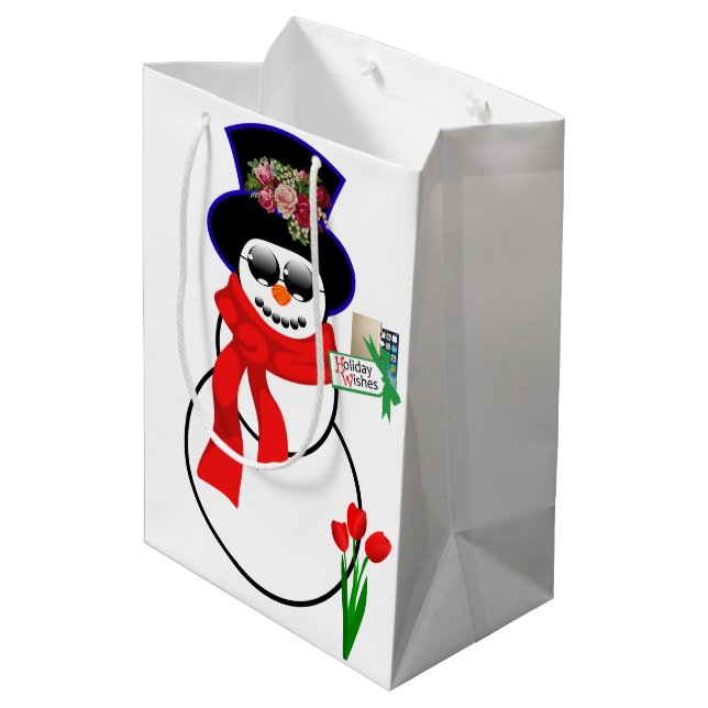 Christmas Gift Bags (Back Angled)