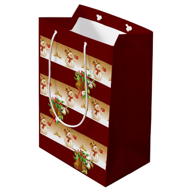 Christmas Gift Bags (Back Angled)