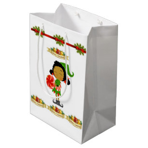Christmas Gift Bags African Elf
