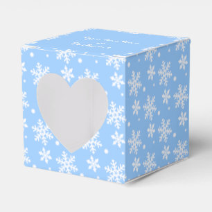 Christmas Gift Box Personalized Snowflake Boxes