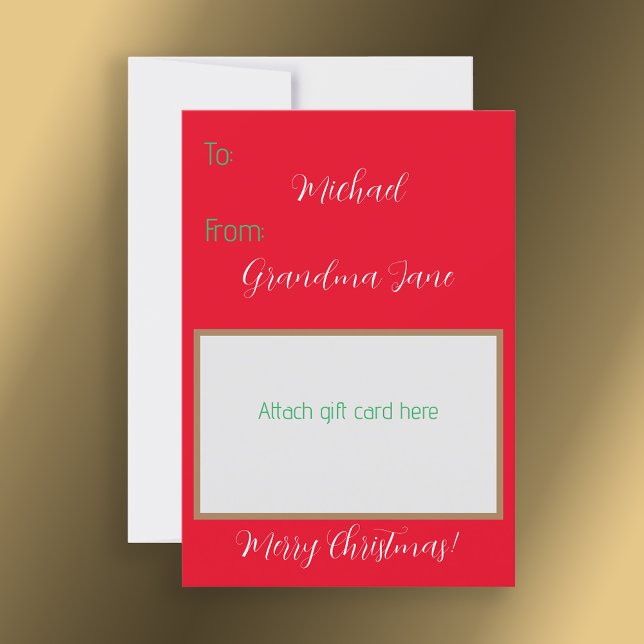 Christmas Gift Card Holder (Creator Uploaded)