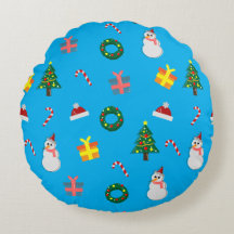 Christmas Gift – Cute Holiday Pattern with Snowman