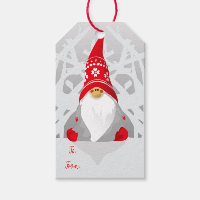 Christmas Gift Elf Tags (Front)