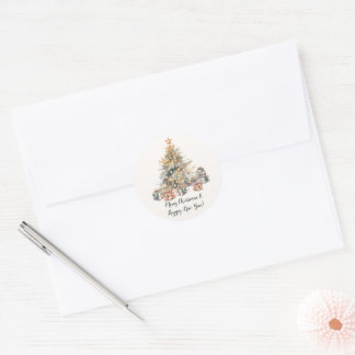 Christmas Gift & Envelope Sticker