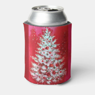 Christmas Gift Exchange Personalize Name Tall Can Cooler