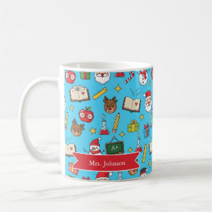 Christmas Gift For School Teacher Personalized Coffee Mug