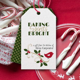 Christmas Gift from the Kitchen Holiday Red Green  Tags
