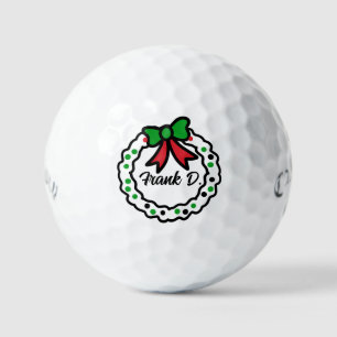 Christmas Gift Golf Balls, Personalized Golf Balls