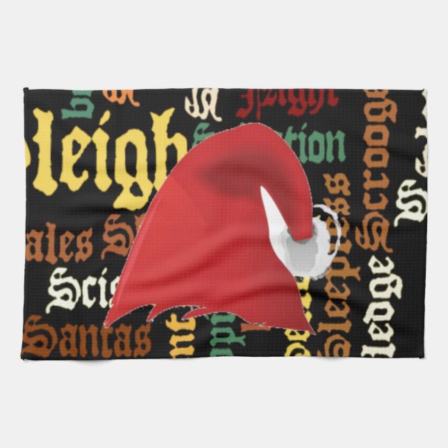 Christmas gift Have a Nice Day & a Better Night Kitchen Towel (Horizontal)