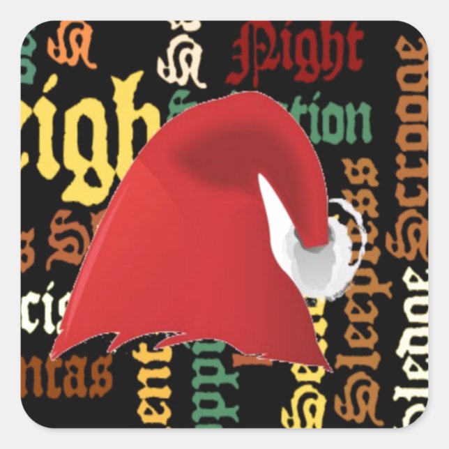 Christmas gift Have a Nice Day & a Better Night Square Sticker (Front)