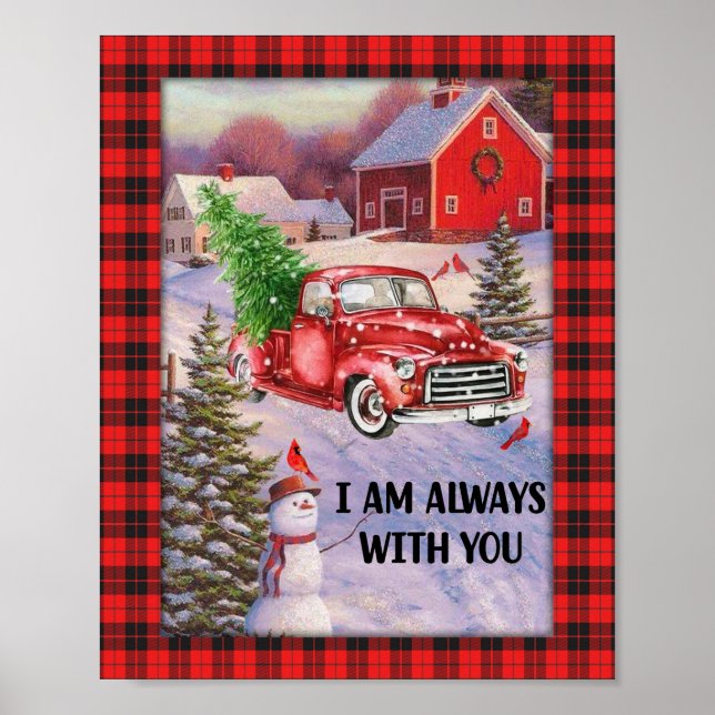 Christmas Gift | I Am Always With You Poster (Front)