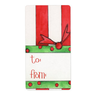 Christmas Gift Label