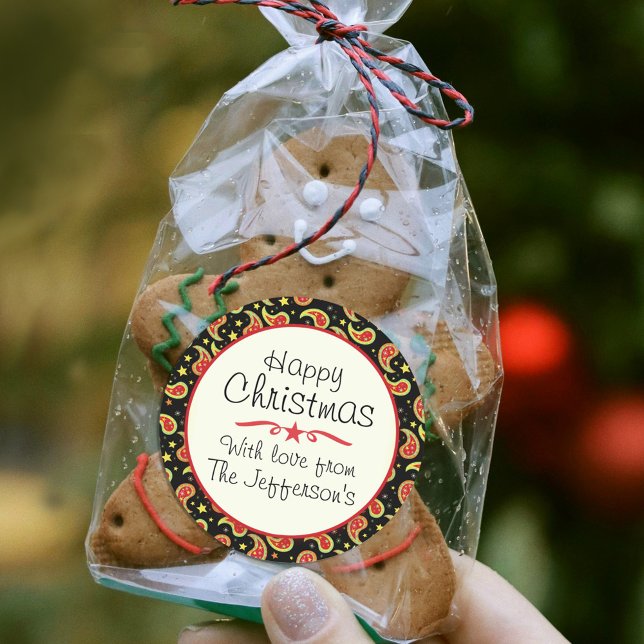 Christmas gift label sticker (Creator Uploaded)