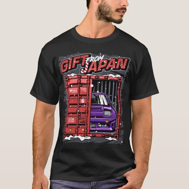 Christmas Gift Nissan 180SX From Japan T-Shirt (Front)