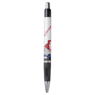 Christmas Gift Pen Skater Gnome with Gifts For You