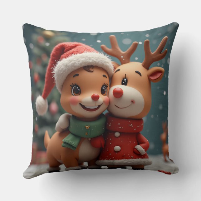 Christmas gift pillow (Back)
