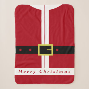 Christmas Gift Santa Sherpa Blanket