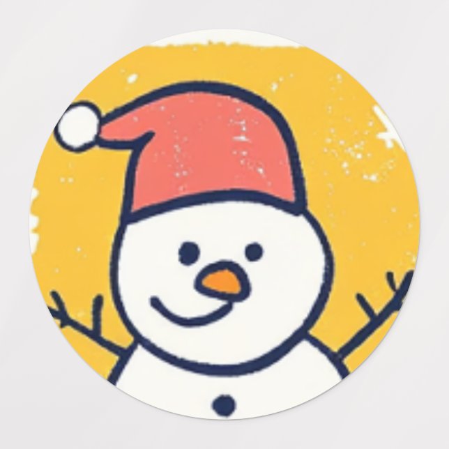 Christmas gift stickers (Design 3)