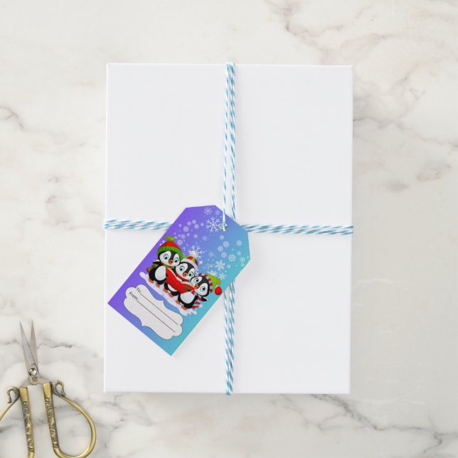 Christmas Gift tag (With Twine)