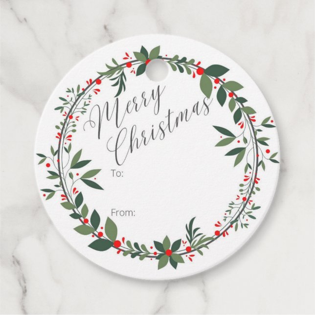 Christmas Gift Tag (Front)