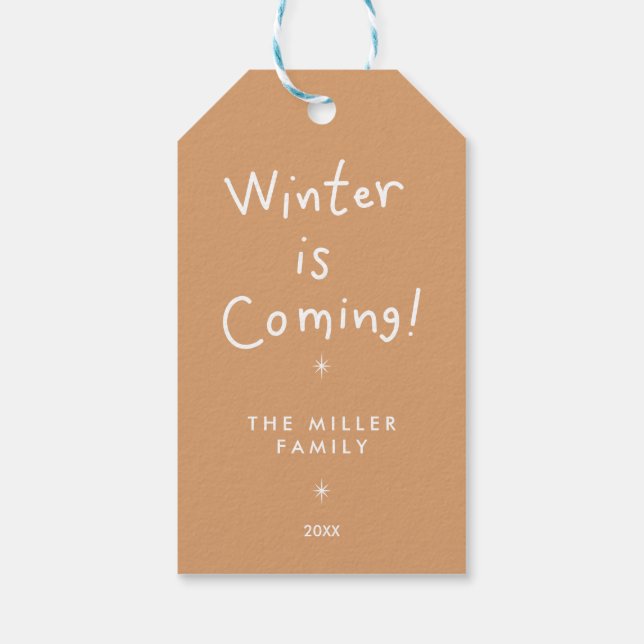 Christmas Gift Tag – Festive (Back)