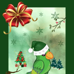 Christmas Gift Tag Label Decal Gingerbreadman